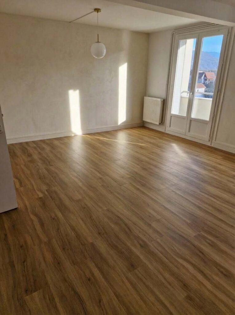 Pose d'un sol PVC Matthias RDS