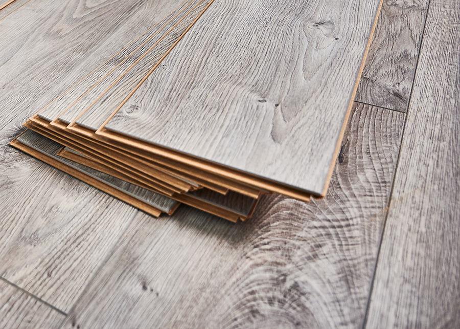 Parquets flottants, chantier Matthias RDS à Grenoble